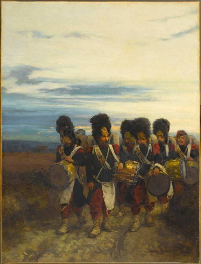 Le soir de Solférino, 1859 Guillaume Régamey