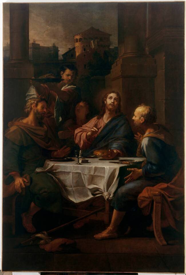 Le Souper d'Emmaüs Jean Jouvenet