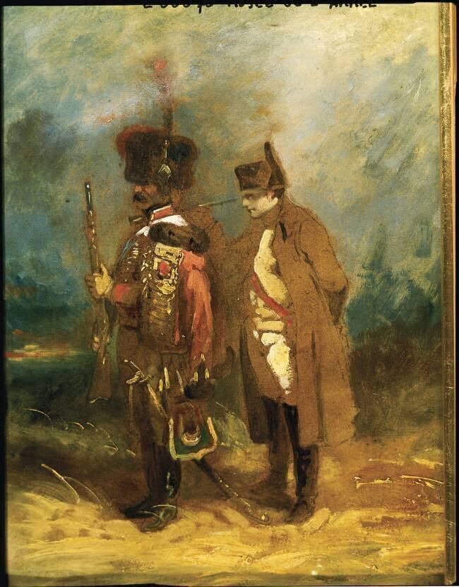 L'empereur Napoléon pendant la campagne de France, 1814 anonymous