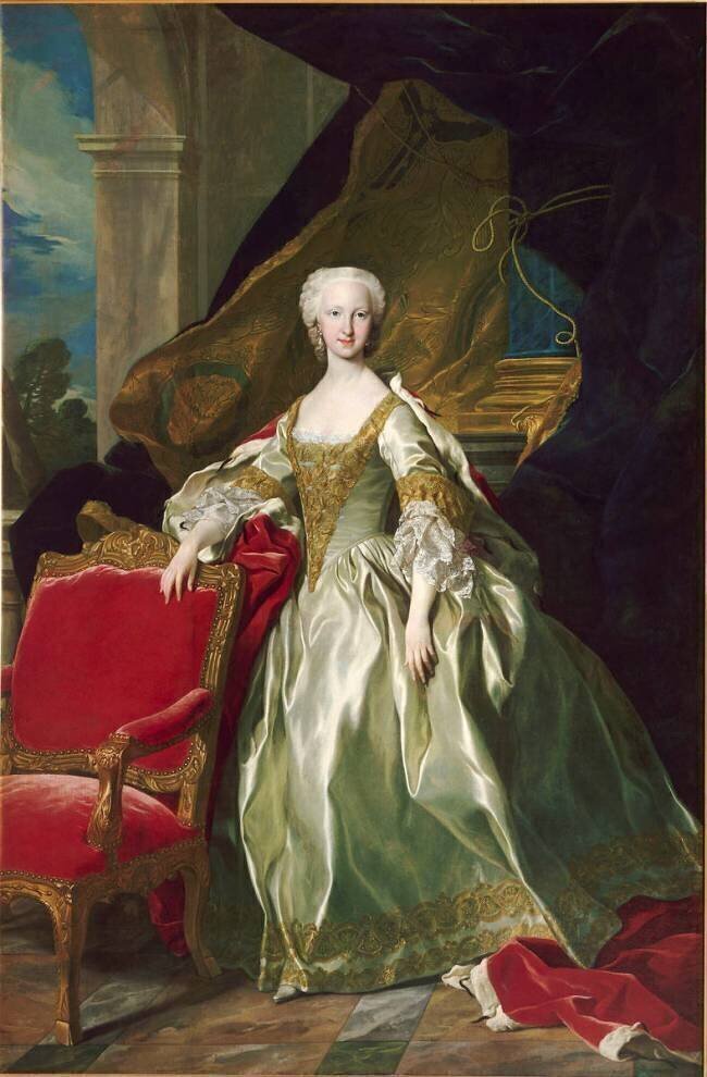 l'Infante d'Espagne Marie-Thérèse-Raphaëlle, Dauphine (1726-1746) Louis-Michel van Loo