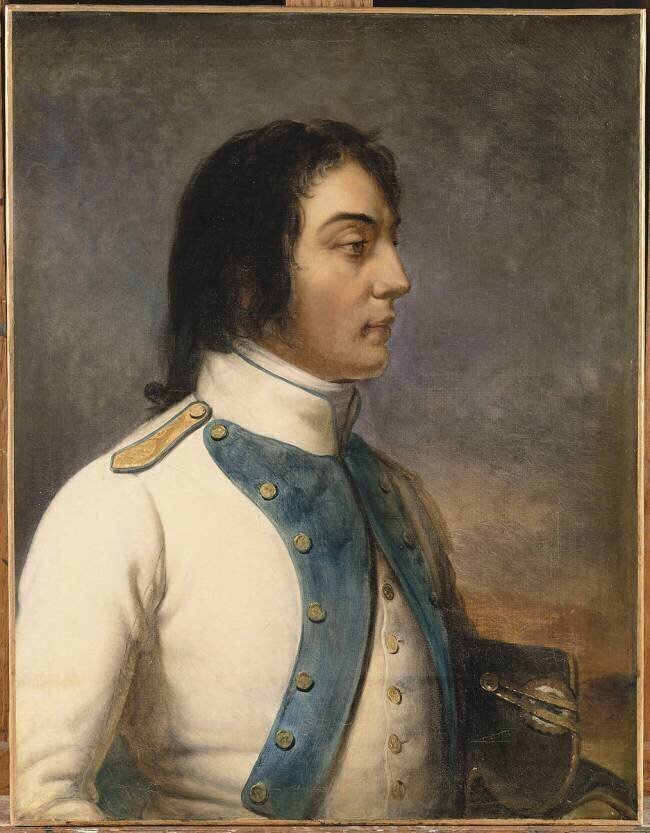 Louis-Charles-Antoine Desaix en uniforme de capitaine au 46e régiment de ligne en 1792 (1768-1800) Charles de Steuben