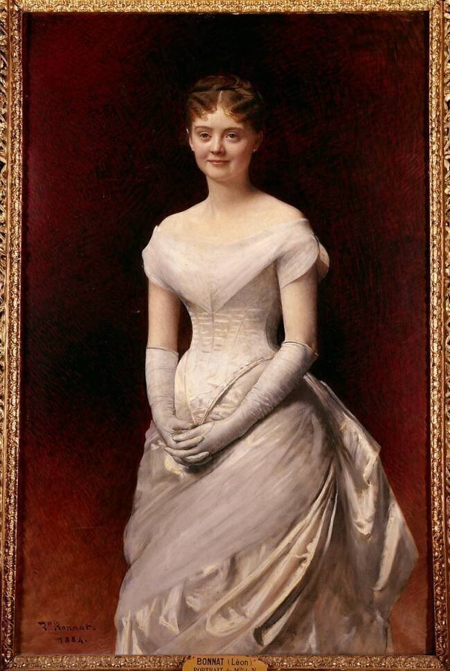 Mademoiselle de Nouille Léon Bonnat