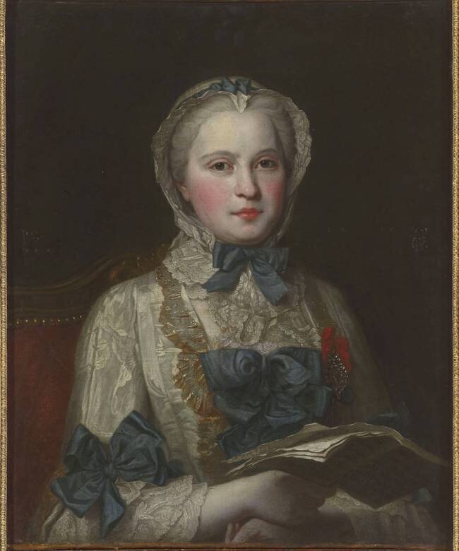 Marie Josèphe de Saxe (1731-1767), dauphine de France Quentin de La Tour (d'après)