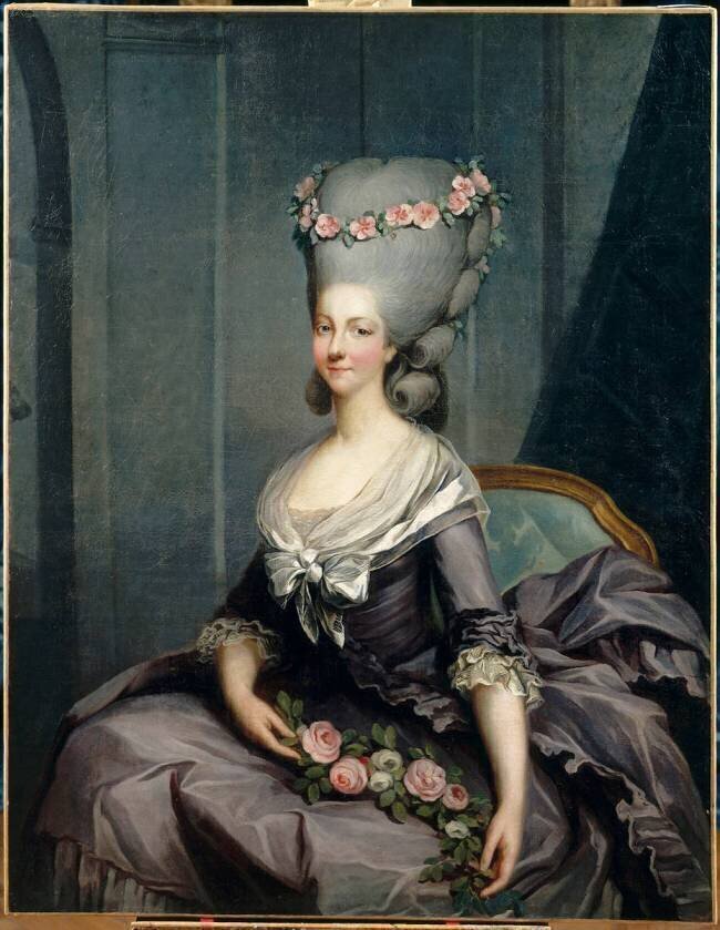 Marie Thérèse Louise de Savoie-Carignan (1749-1792), princesse de Lamballe Antoine-François Callet