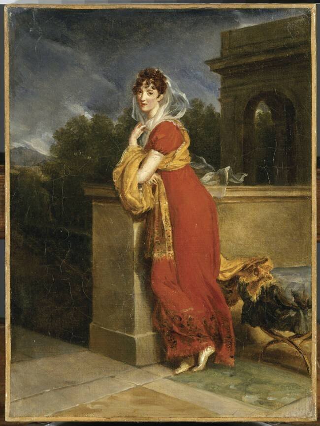 Marie-Léopoldine Esterhàzy de Galantha, princesse Grassalkovitch de Gyarak François Gérard