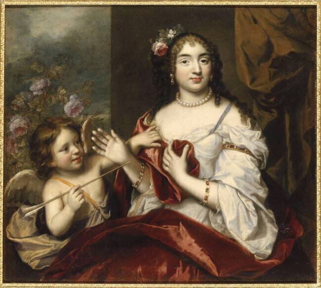 Marie-Louise Rouxel de Médavy (1648-1728), Mademoiselle de Grancey Claude Lefebvre