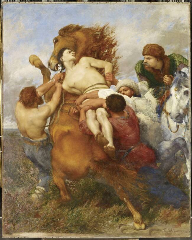 Mazeppa Louis Guesnet