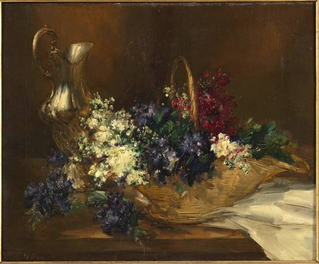 Nature morte, fleurs Antoine Vollon