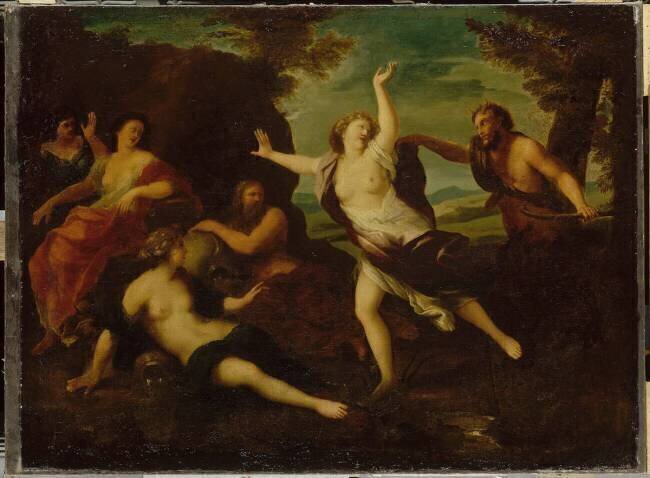 Pan et Syrinx Giovanni Francesco Romanelli