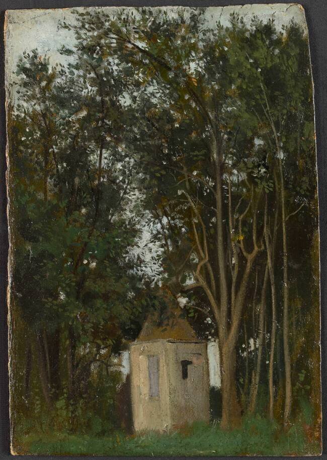 Pavillon dans les jardins de la Villa Medicis Jean-Jacques Henner