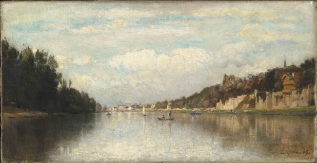Paysage Stanislas Victor Edouard Lépine