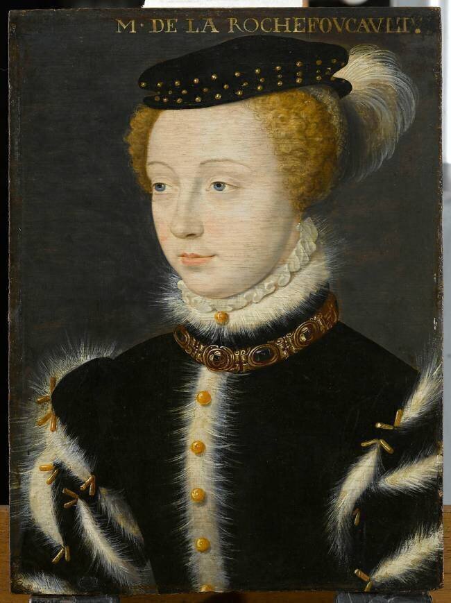 Portrait de Charlotte de Roye, comtesse de la Rochefoucauld (1537-1569) anonymous