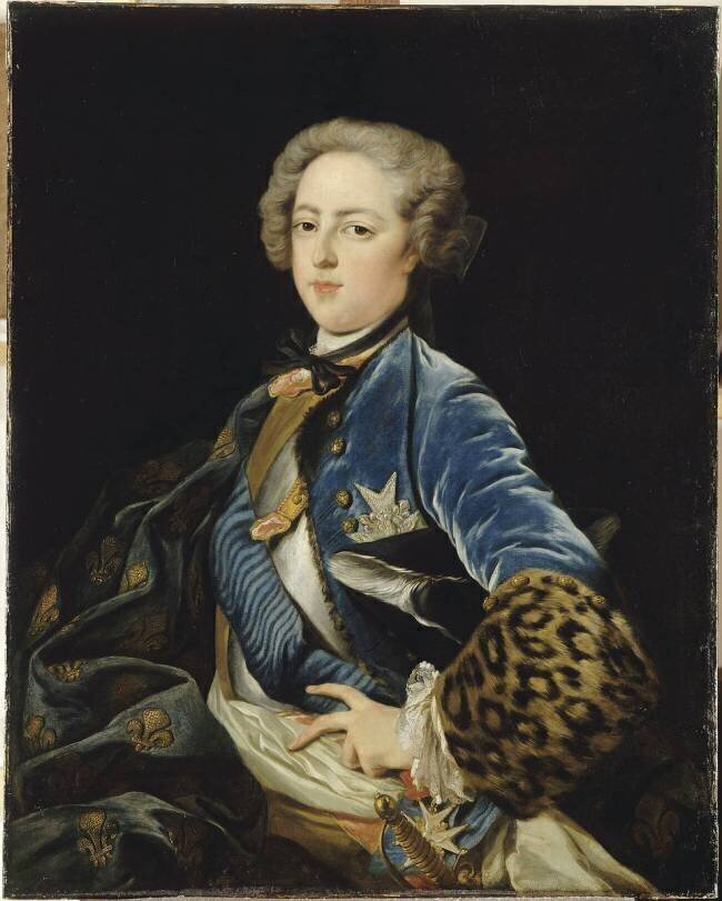 Portrait de Louis XV Jean Baptiste van Loo