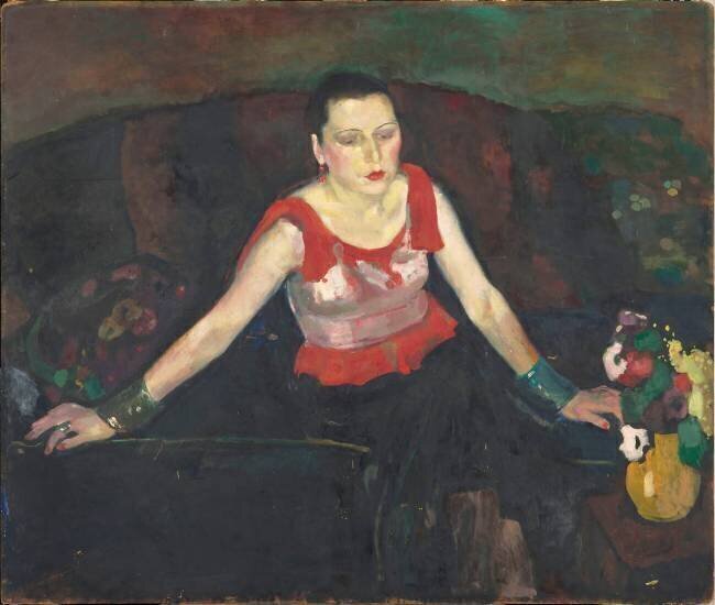 Portrait de madame D. Alfred Dabat