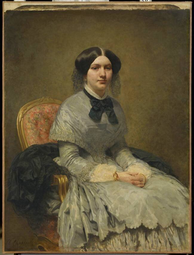 Portrait de Madame William Priestley, née Adèle Chaplin Charles Chaplin