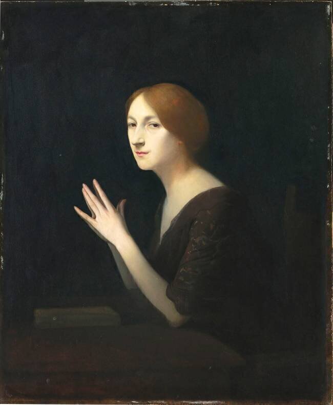 Portrait de Marguerite Moreno (1871-1948) actrice de la Comédie-Française Joseph Granié