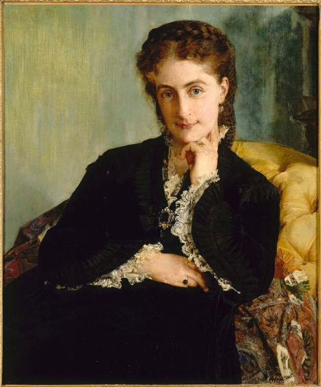 Portrait de Mme Louis Cézard Paul Baudry