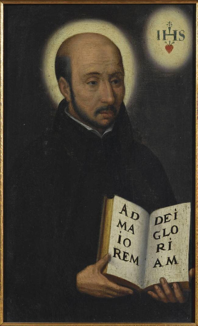 Portrait de saint Ignace de Loyola anonymous