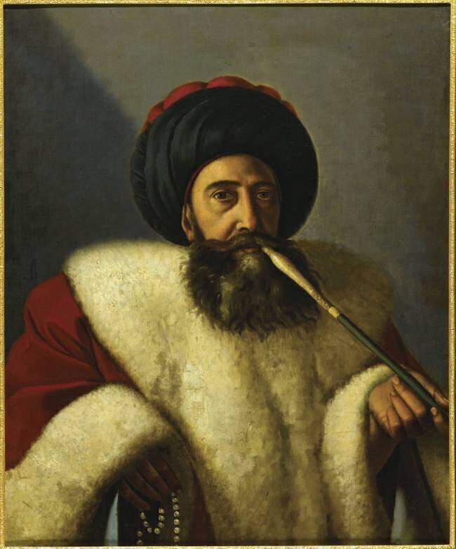 Portrait du cheikh Khalil-El-Bakri (? - 1808) Michel Rigo