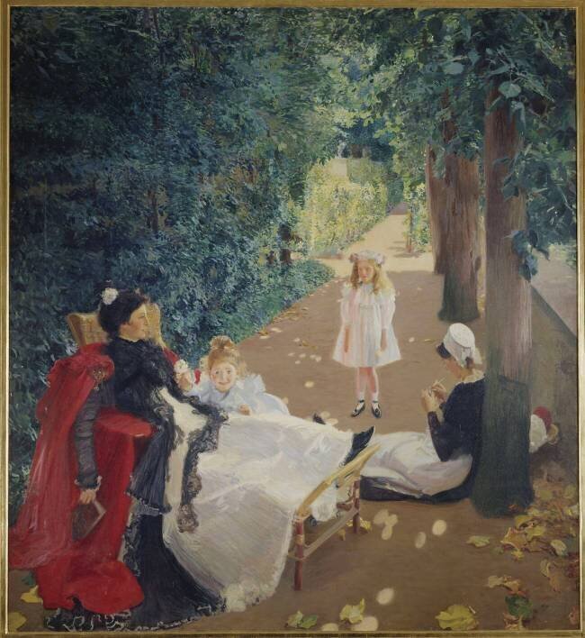 Portraits en plein air Frederick William Mac Monnies