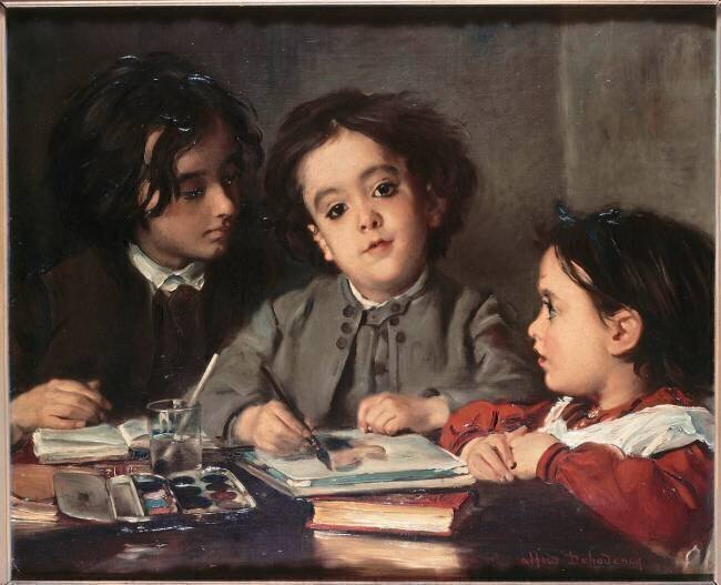 Portraits intimes Alfred Dehodencq