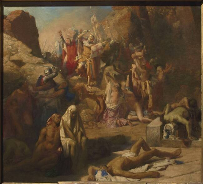 Prise de Damiette par Jean de Brienne le 5 novembre 1219 Henri Delaborde