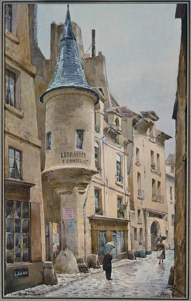 Rue de Hautefeuille Louis-Martial-Théodat Masson