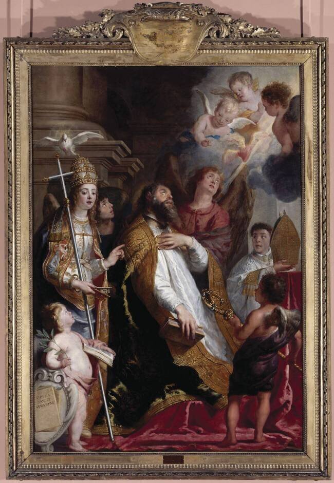 Saint Augustin en extase Gaspard de Crayer