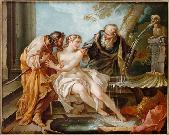 Suzanne et les vieillards Joseph Marie Vien
