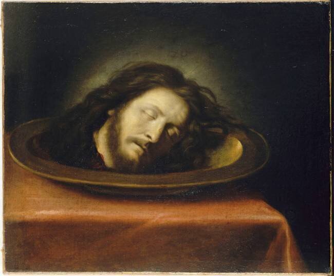 Tête de saint Jean-Baptiste Philippe de Champaigne