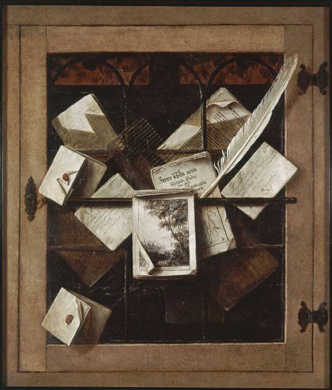 Trompe l'oeil Cornelis Norbertus Gysbrechts