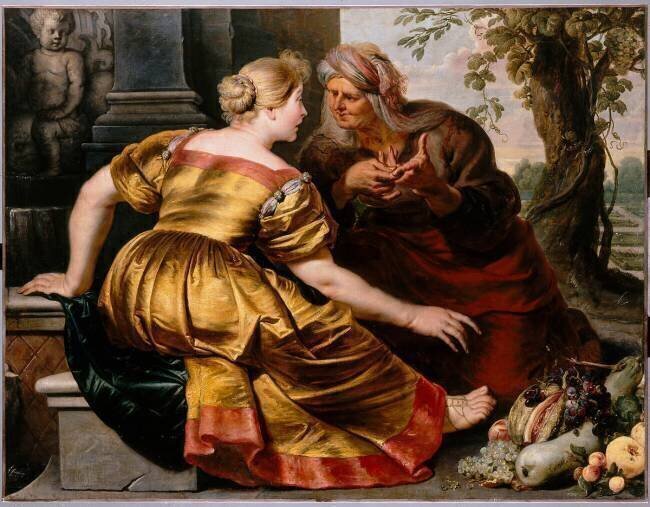 Vertume et Pomone Cornelis de Vos