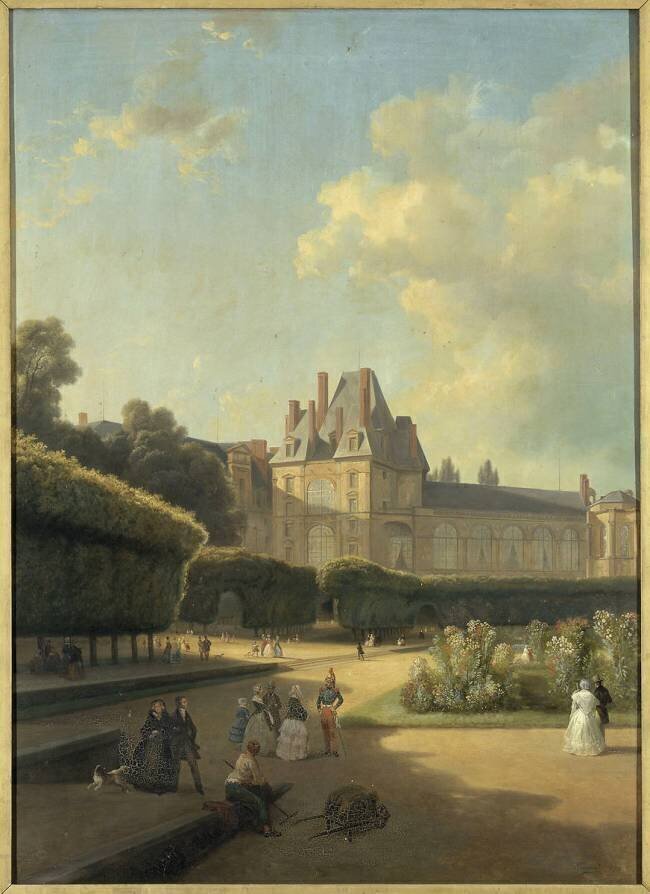 Vue du pavillon de la Porte Dorée Jean Charles Joseph Remond