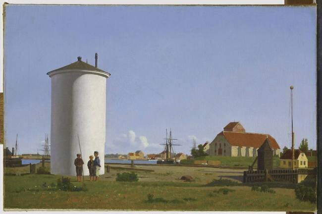 Vue du Port de Korsor Nils Dahl