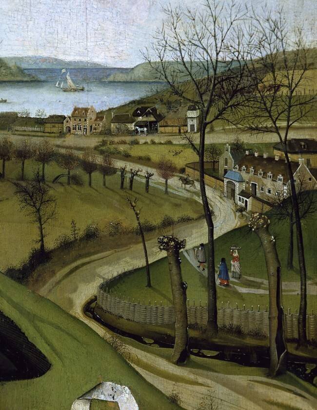 Detail of The Nativity Robert Campin