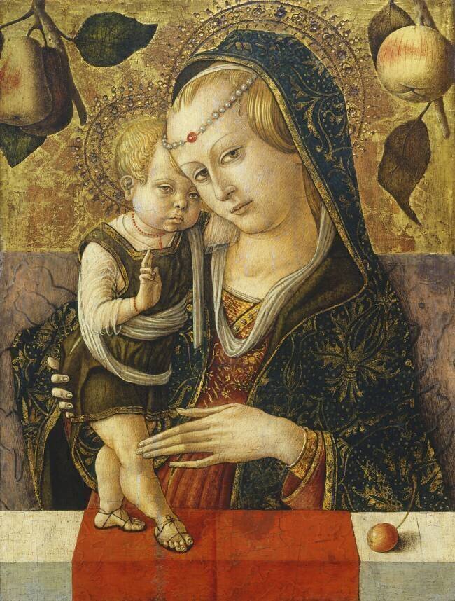 Madonna and Child Carlo Crivelli