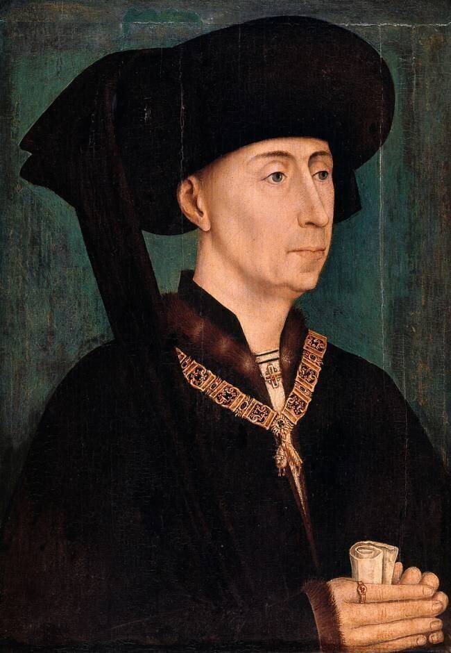 Portrait de Philippe III le Bon (1396-1467), duc de Bourgogne Rogier van der Weyden