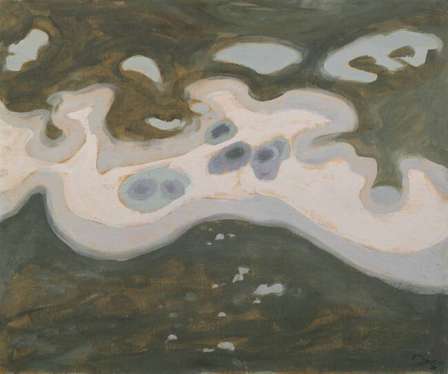 Snow on Ice Arthur Dove