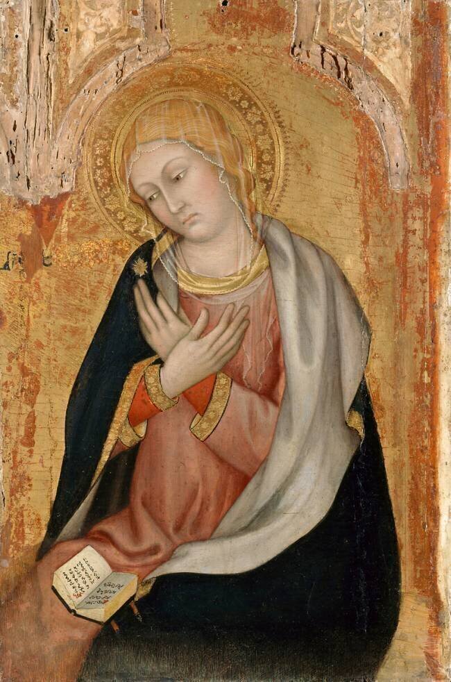 The Virgin of Annunciation Taddeo Di Bartolo