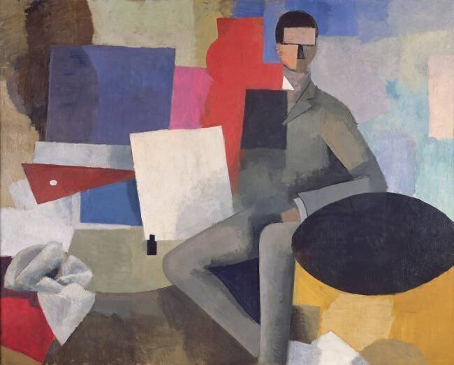 L'homme assis ou L'architecte Roger de La Fresnaye