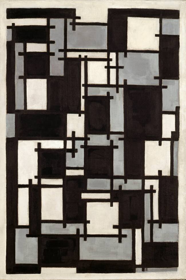 Composition X Theo van Doesburg