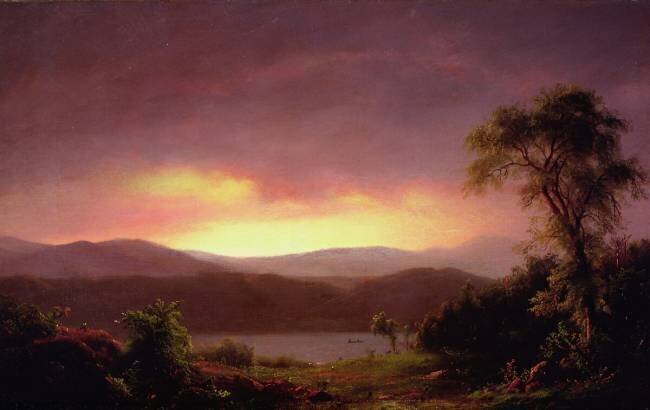 A Catskill Landscape Frederic Edwin Church