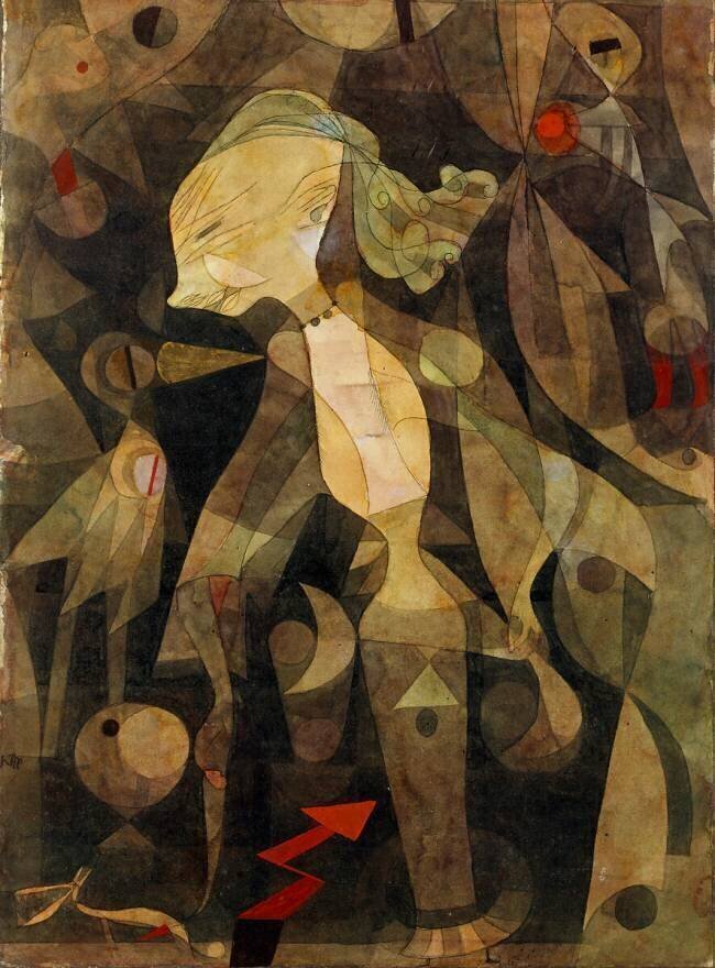 A damsel's adventure Paul Klee