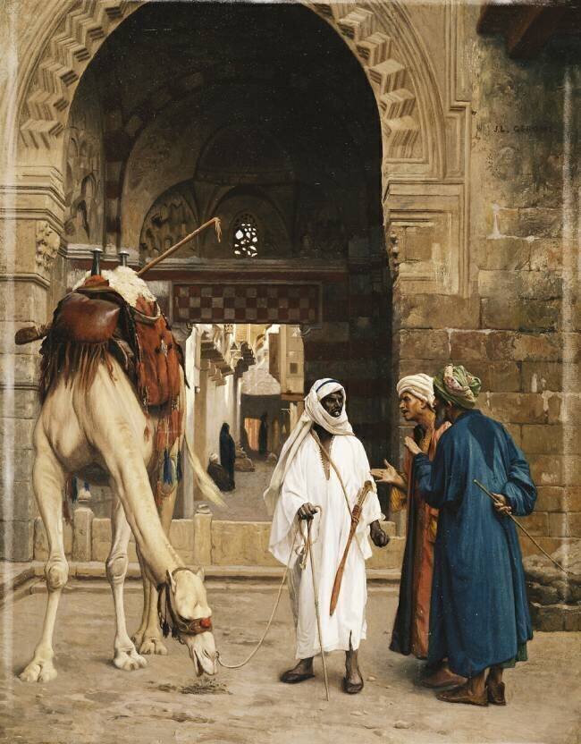 A Dispute Among Arabs Jean-Léon Gérôme
