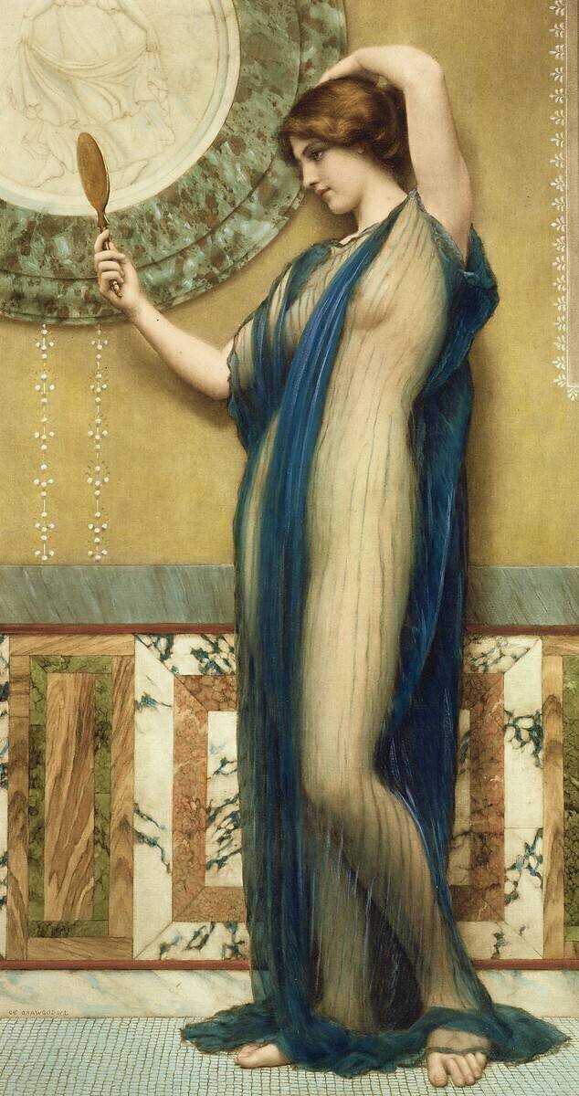A Fair Reflection John William Godward