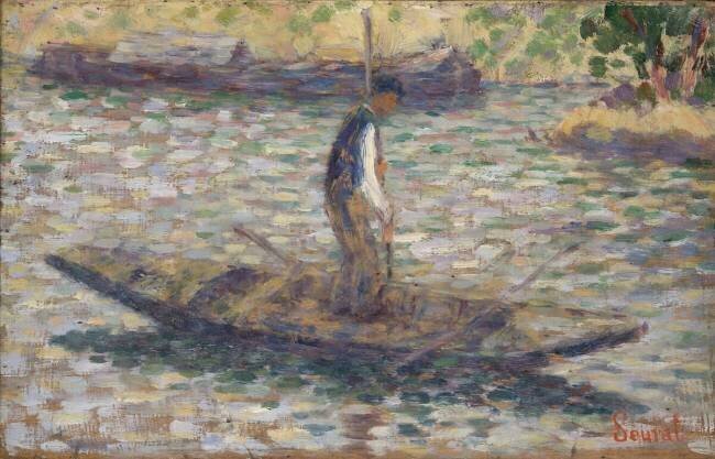 A Fisherman Georges Seurat