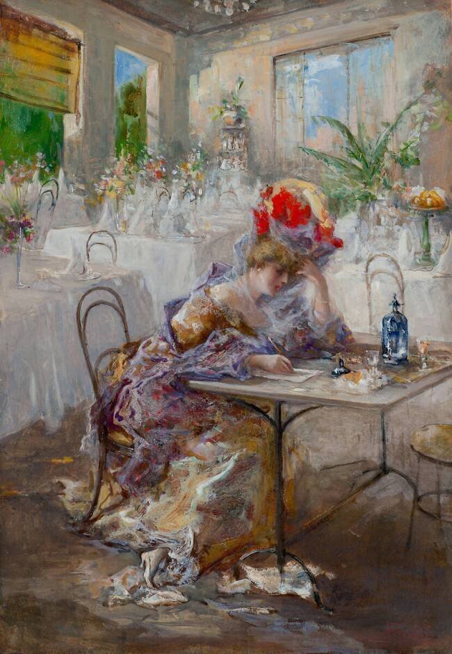 A letter Pompeo Mariani