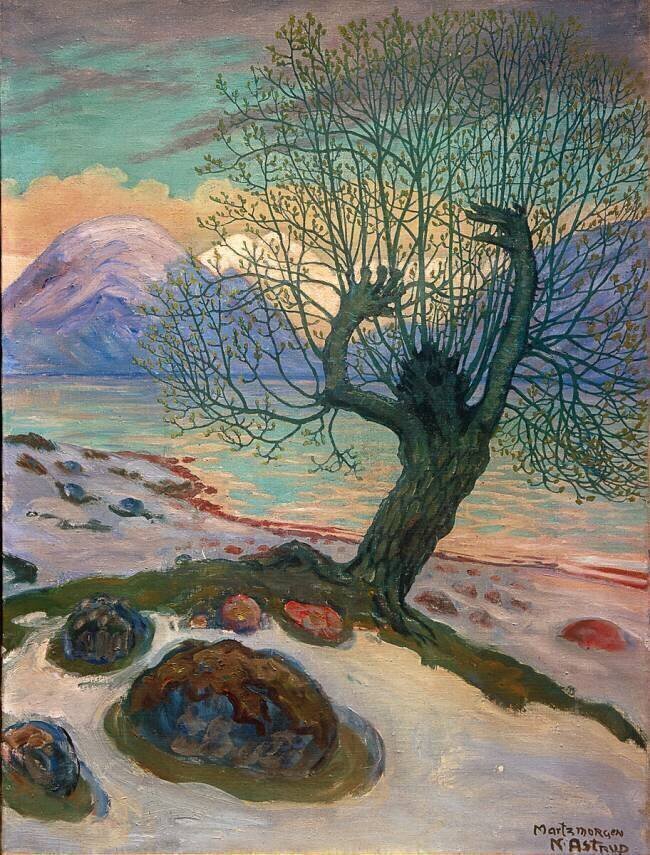 A morning in March Nikolai Astrup
