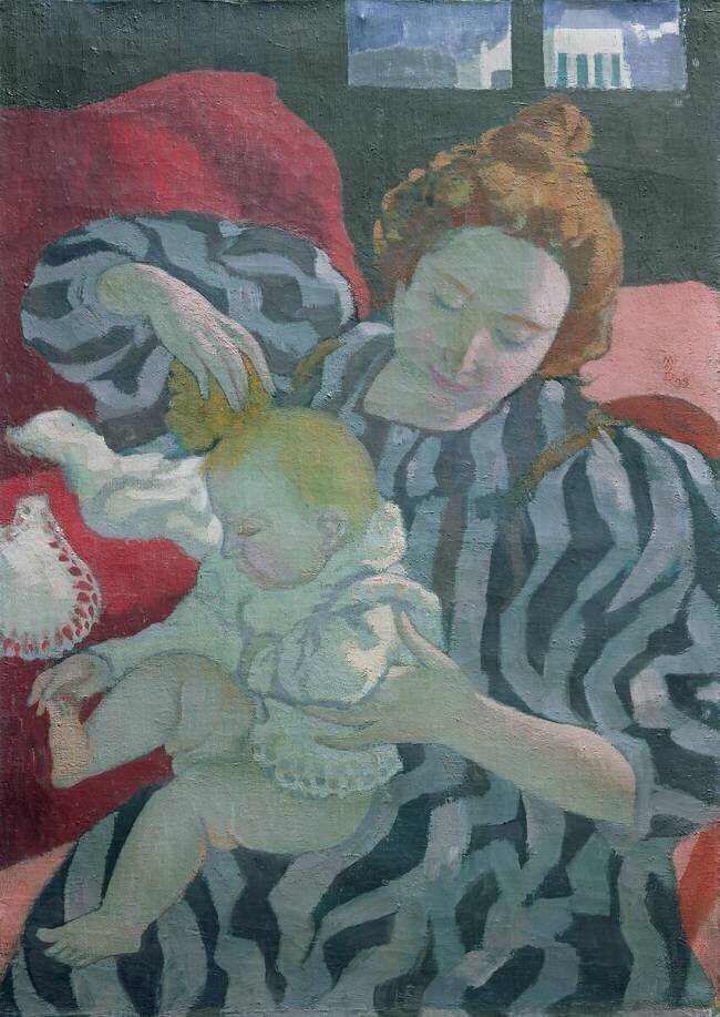 A Mother washing her Child Maurice Denis