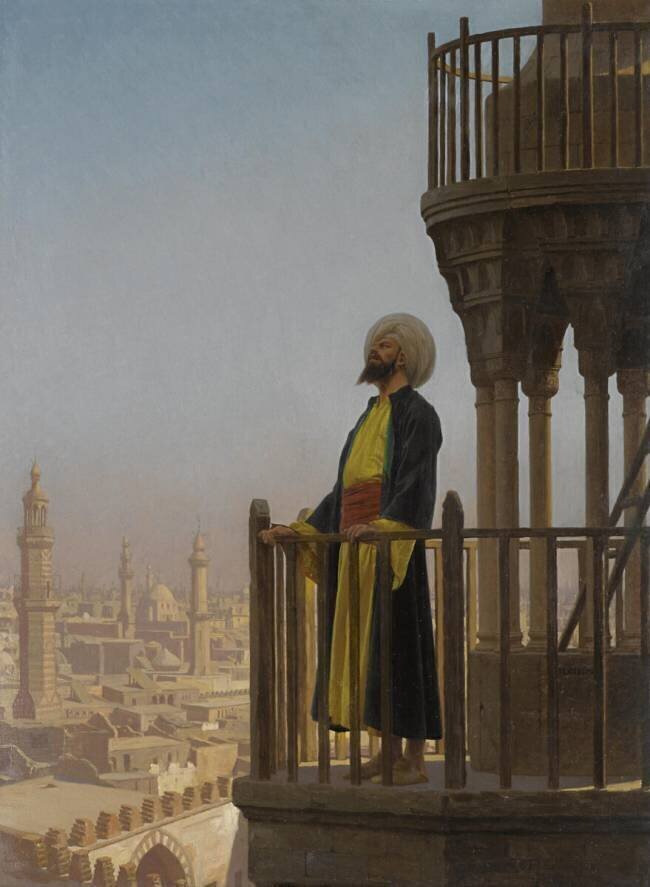 A muezzin Jean-Léon Gérôme